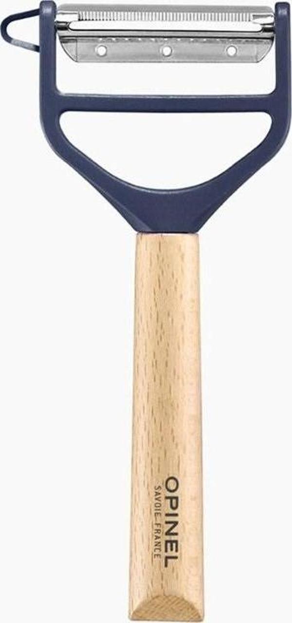 Opinel OP-002431 T-Duo Ahşap Saplı Meyve- Sebze Soyacağı Lacivert - Image 1
