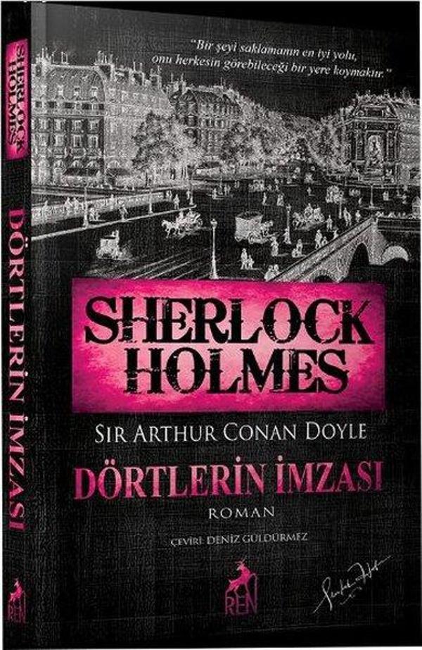 Sherlock Holmes Dörtlerin İmzası - Ren Kitap Yayınevi - Image 1
