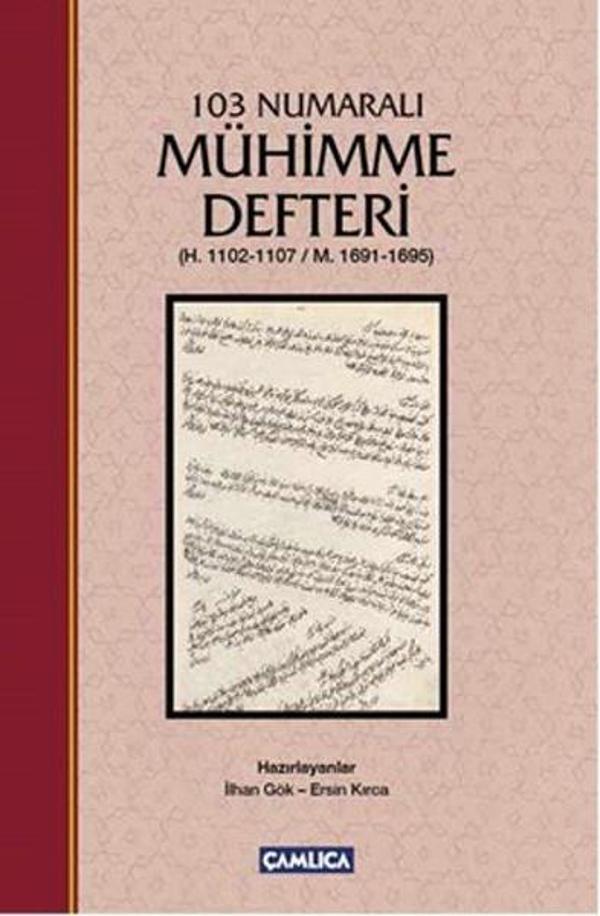 103 Numaralı Mühimme Defteri - Çamlıca Basım Yayın - Image 1