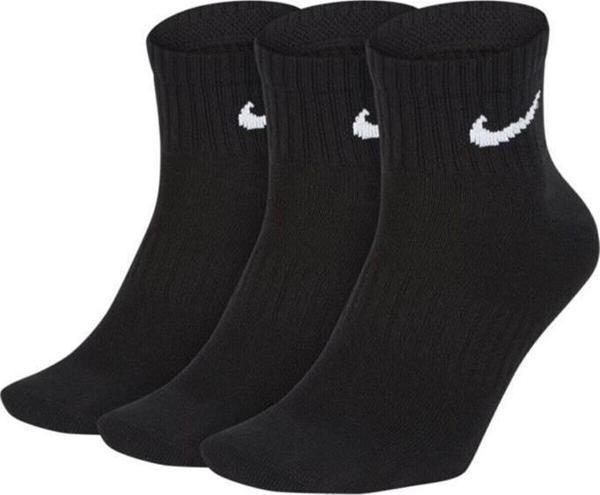 Nike Everyday Ltwt Ankle Unx SX7677-010 3'lu  Çorap - Image 1
