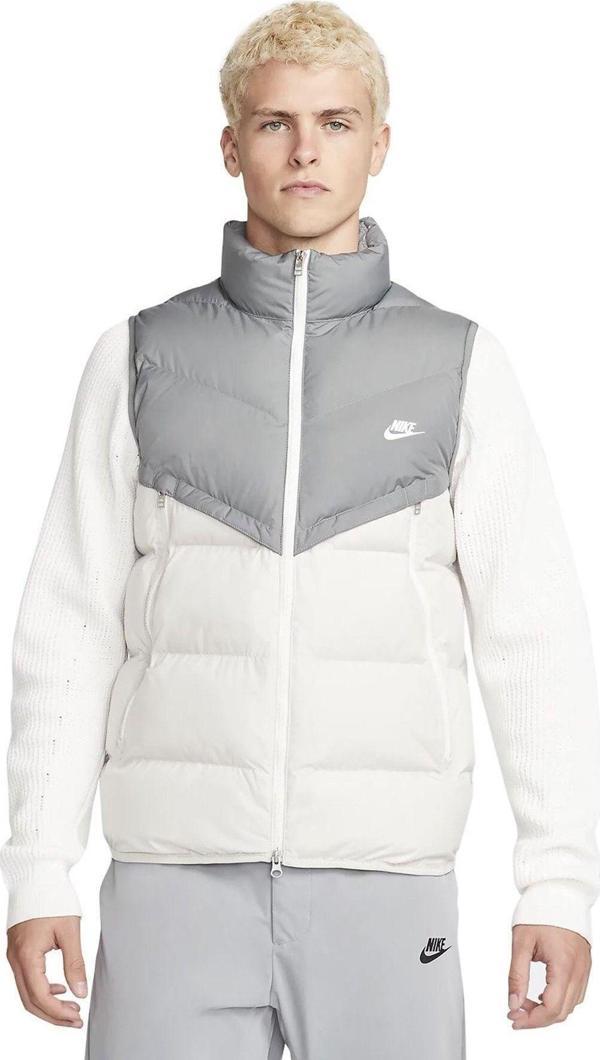 Nike Storm-FIT Windrunner DR9617-084 Gri/Krem Erkek Yelek - Image 1