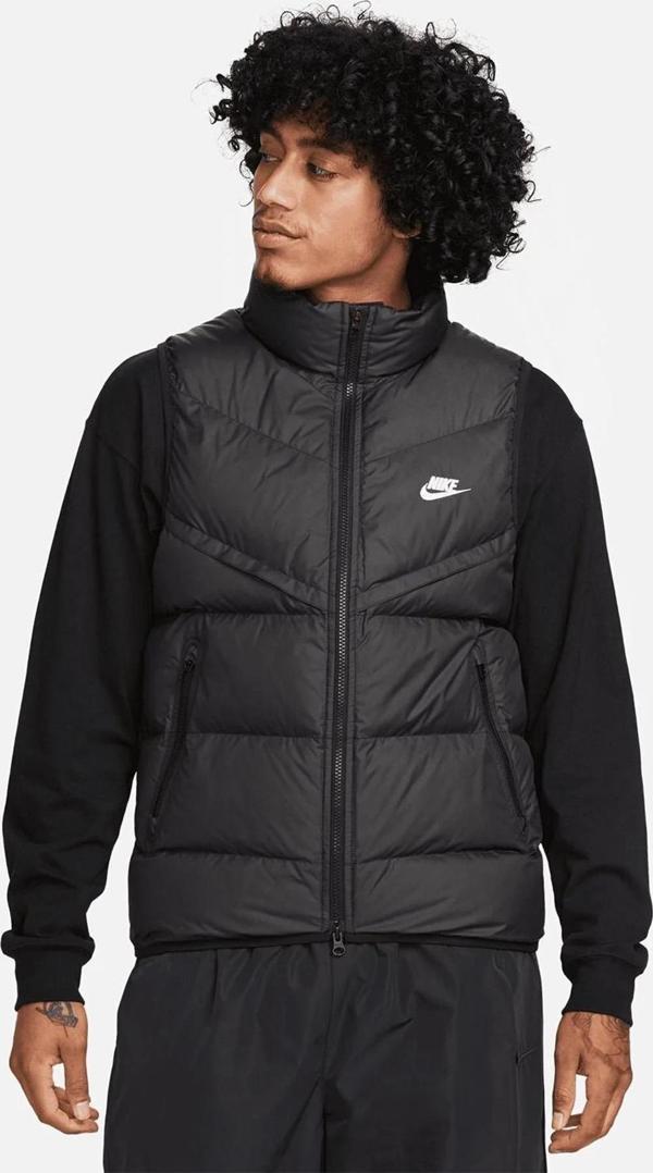 Nike Storm-Fıt Windrunner FB8193-010 Siyah Erkek Yelek - Image 1