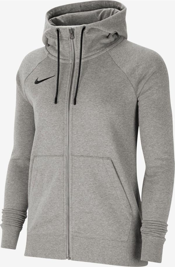 Nike W Nk Flc Park20 Fz CW6955-063 Gri Hoodie Kadın Sweatshirt - Image 1