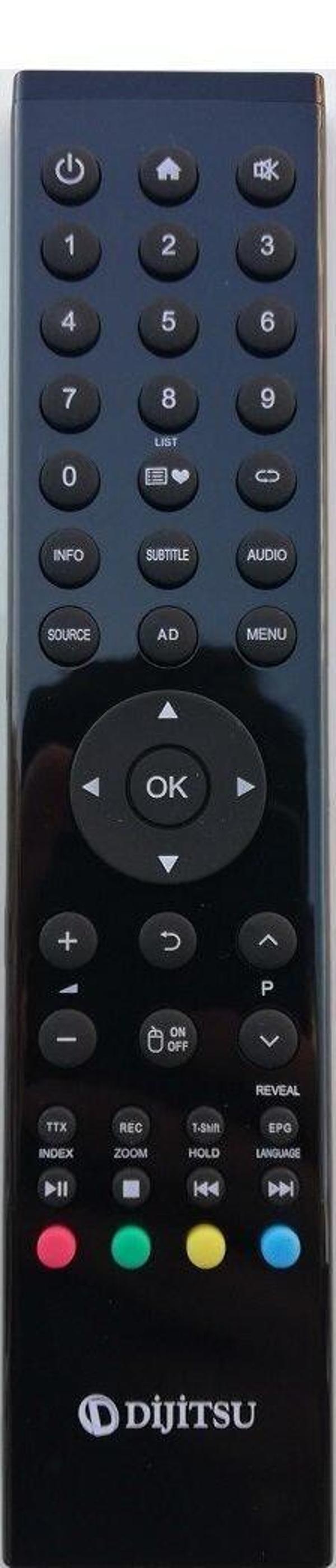 Orjinal Dijitsu 65DS8800 4K Android Smart LED TV Kumandası - Image 1