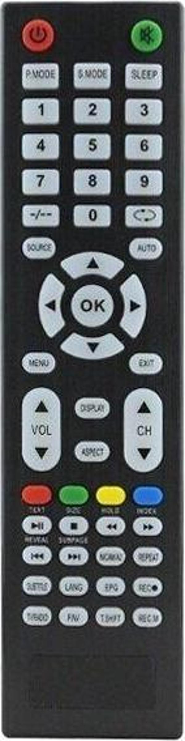 Awox AWX6124ST 24  İnç 61 Ekran Uyumlu Led Televizyon Kumandası - Image 1