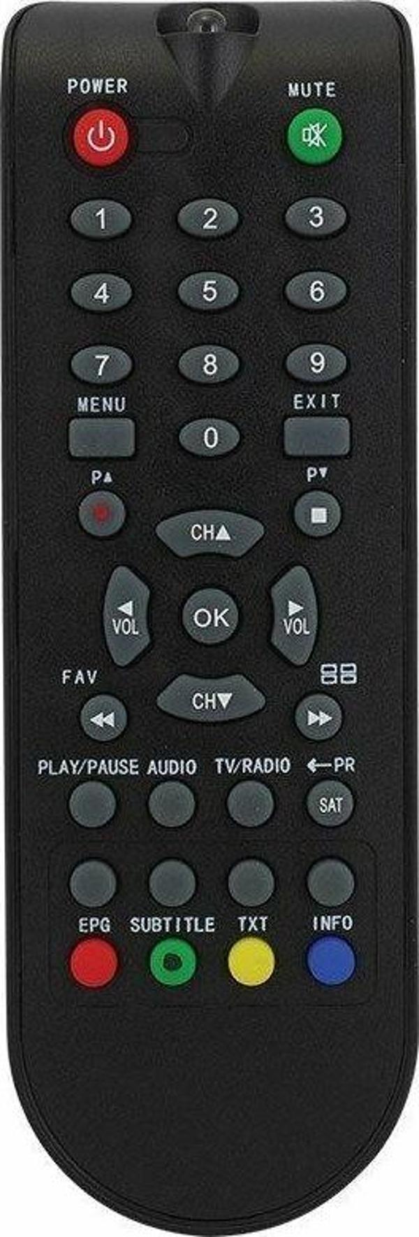 Herz HR-7200 PVR Uydu Alıcı Kumandası - Image 1
