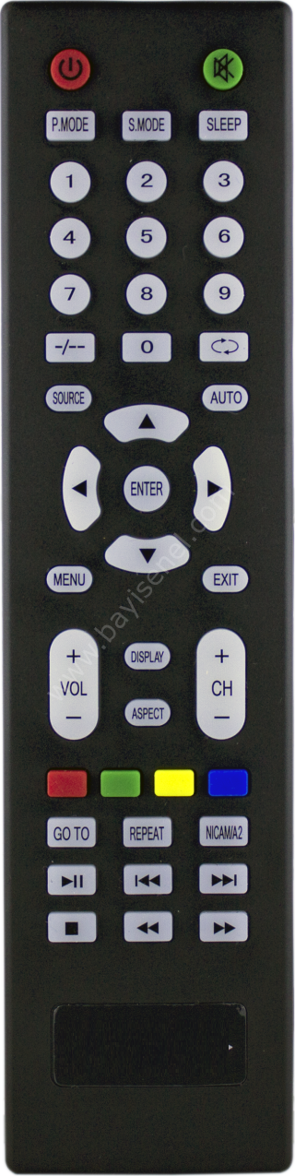 AWOX Uydu Alıcılı Led Televizyon Kumandası- Yeni Model - Image 1