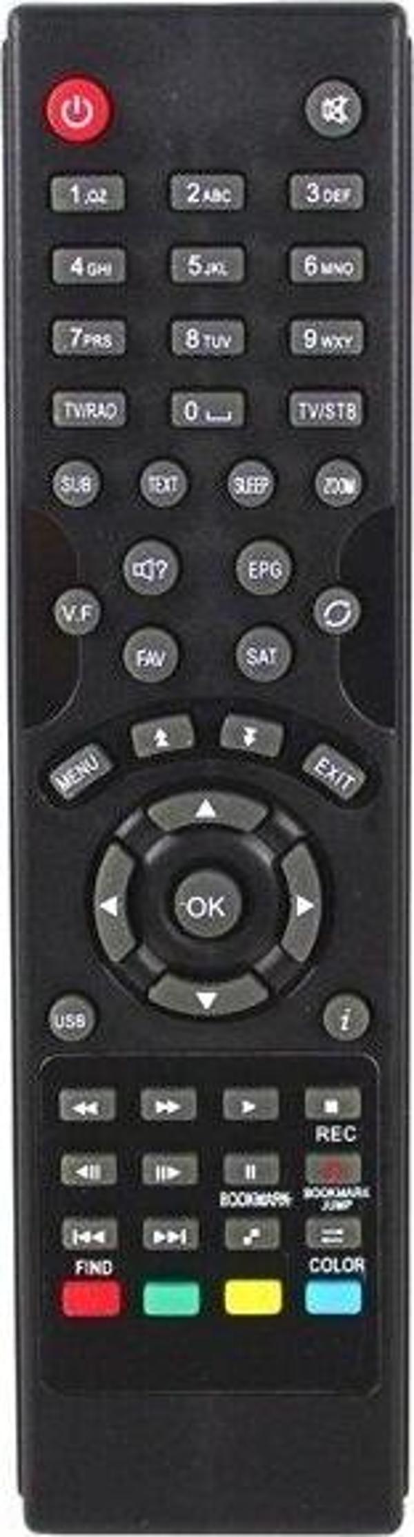 HOMETECH NEO HD MAX 5000 Uydu Alıcısı Kumandası - Image 1