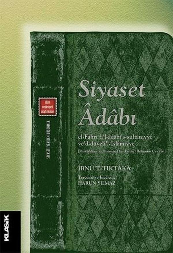 Siyaset Adabı - Klasik Yayınları - Image 1
