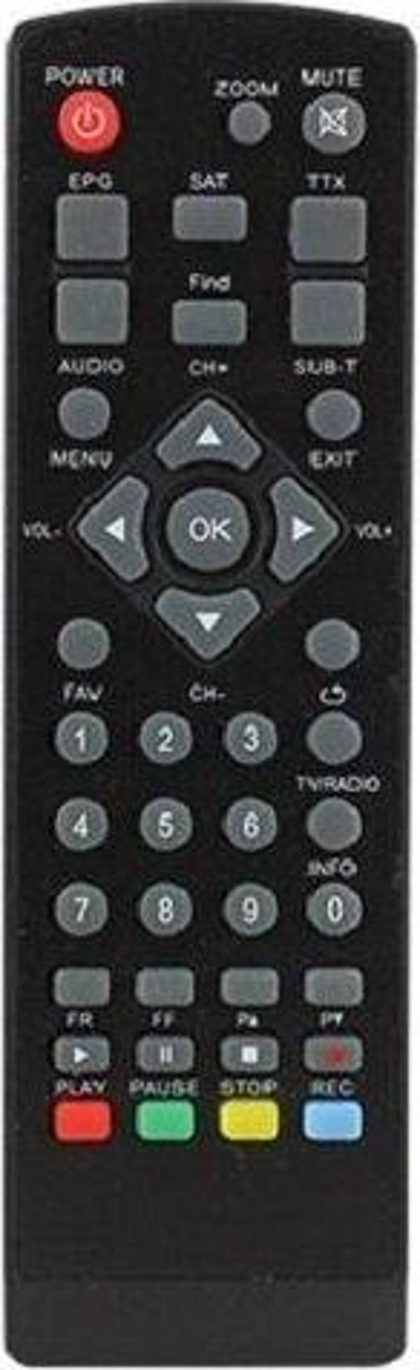 MERSAT CHARISMA HD-MAGBOX PLUTON Uydu Alıcısı Kumandası - Image 1