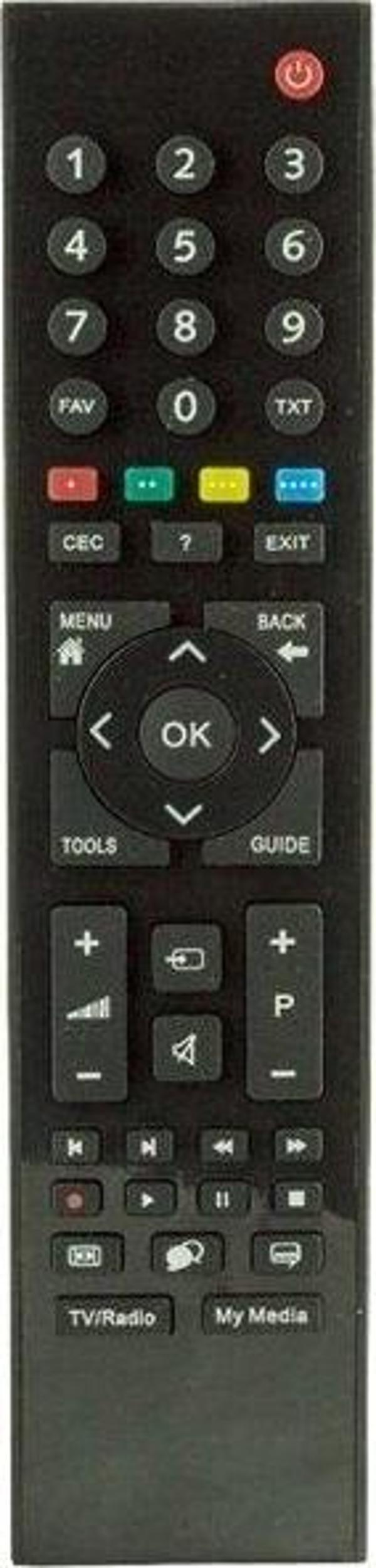 Grundig 24 GCH 5900B Uydu Alıcılı Led Televizyon Kumandası - Image 1