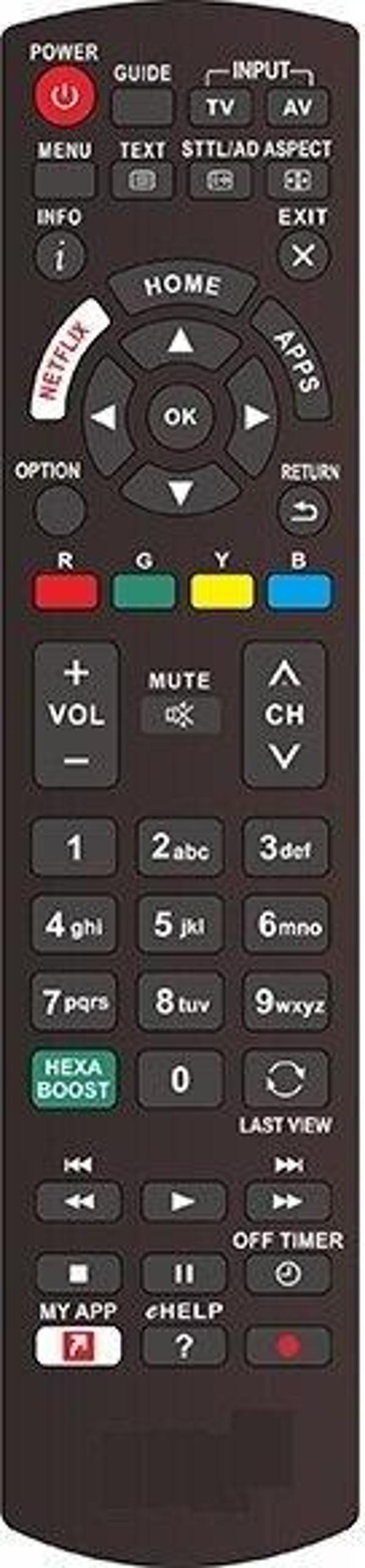 Panasonic TX-43EXW604 Uyumlu Kumanda - Image 1