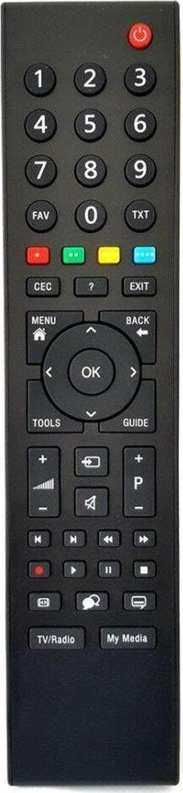 Grundig 43 VLE 5537 BG Tv Kumandası - Image 1
