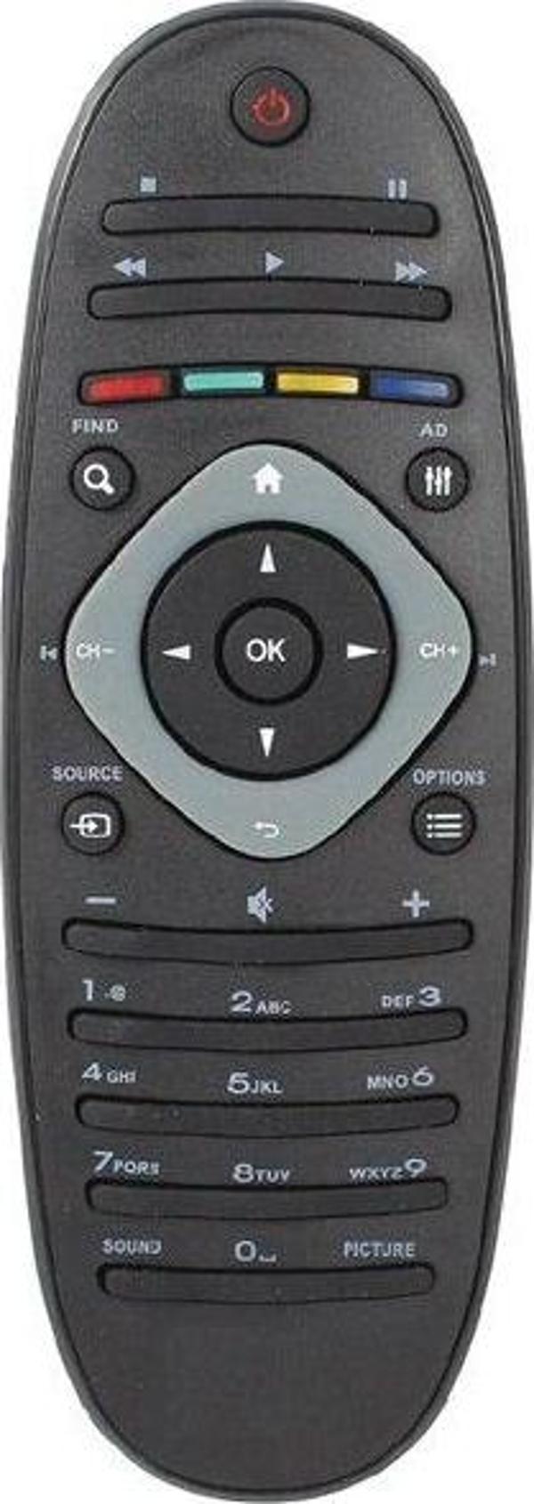 Philips  32PFL3406H/12 Uyumlu Televizyon Kumandası - Image 1