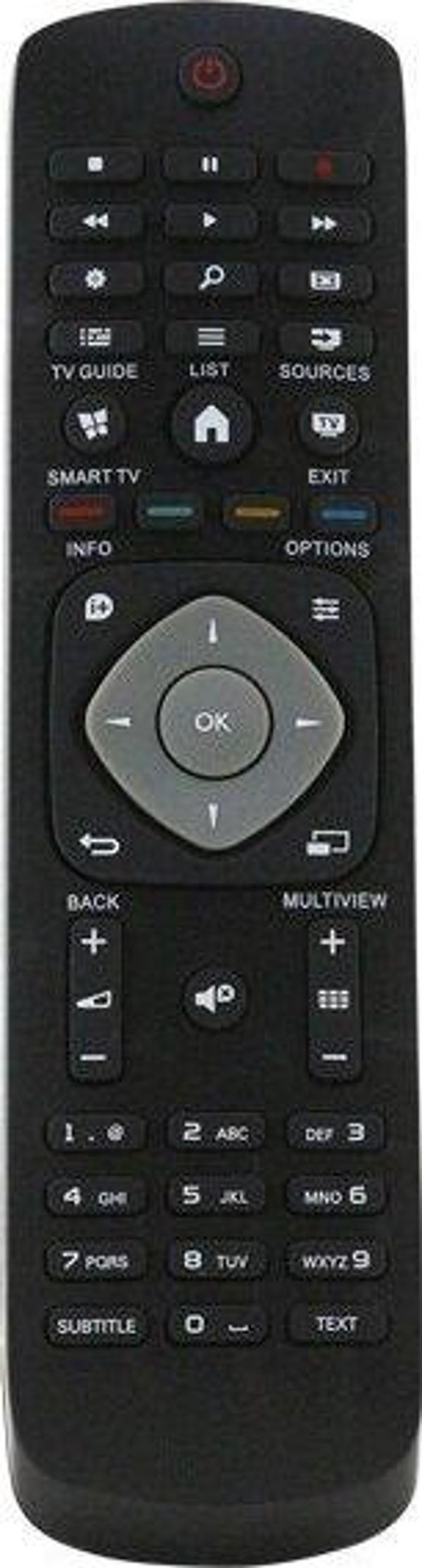 Philips 42PFK6109/12 Uyumlu Led Televizyon Kumandası - Image 1