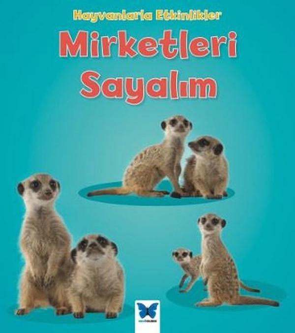 Mirketleri Sayalım-Hayvanlarla Etkinlikler - Mavi Kelebek - Image 1