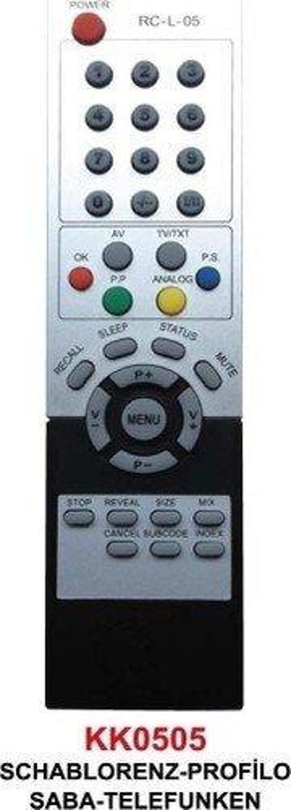 Schablorenz - Profılo-Saba - Telefunken Tv Kumanda - Image 1