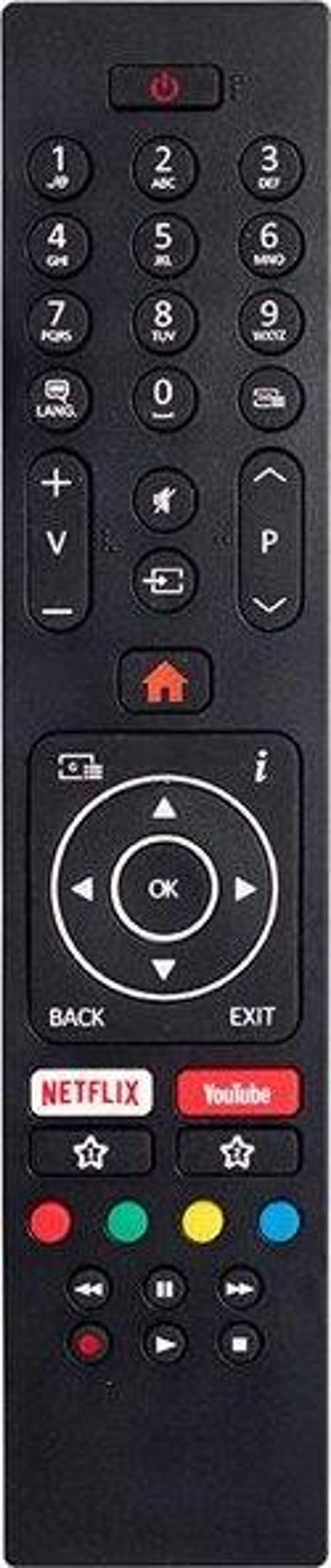 Vestel RC43135 Uydu Alıcılı Led Televizyon Kumandası - Image 1