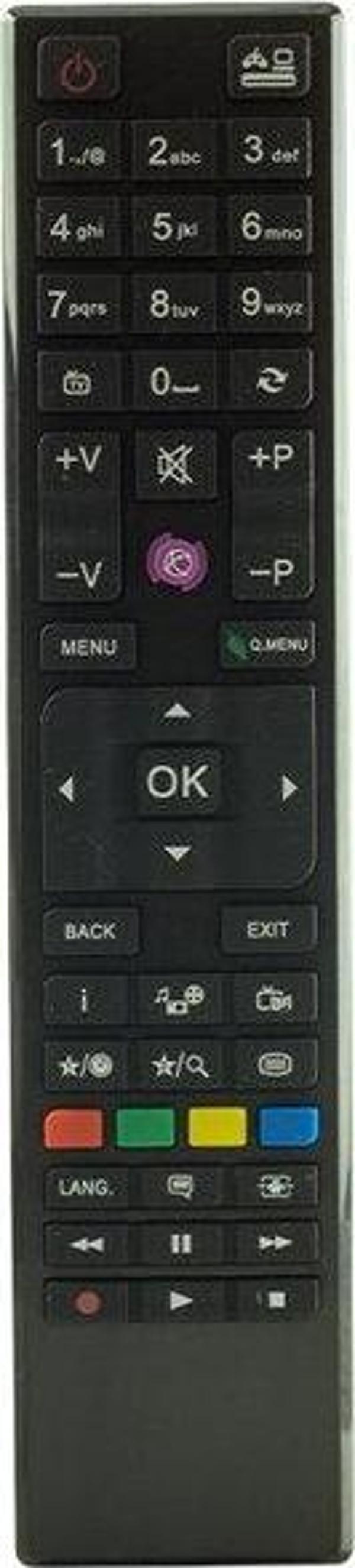 Telefunken 48TF6020 Uyumlu Lcd LED Televizyon kumandası - Image 1