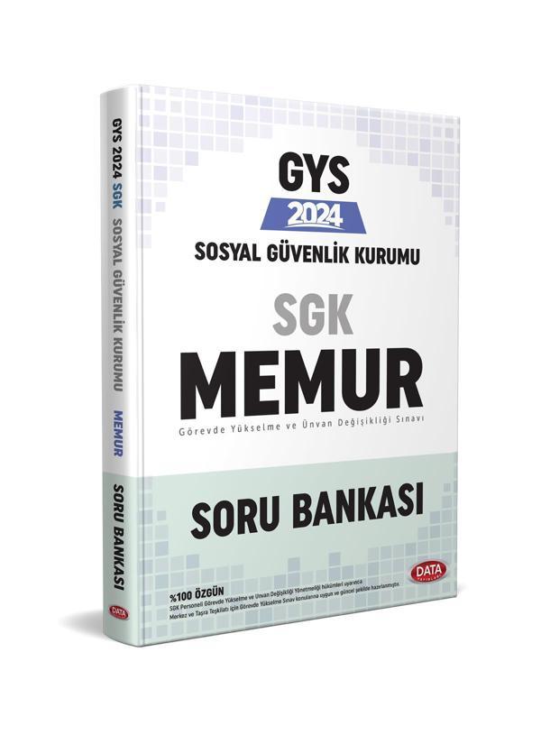 Data Yayınları 2024 SGK Memur Soru Bankası - Data Yayınları - Image 1