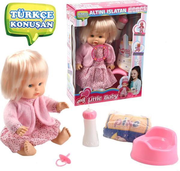 My Little Baby, Türkçe Konuşan Altını Islatan  Aksesuarlı Bebek 30 cm. - Image 1