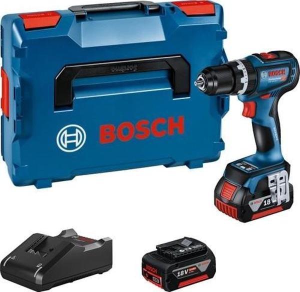 Bosch GSB 18V-90 C Çift Akülü 5 Ah Darbeli Matkap - Image 1