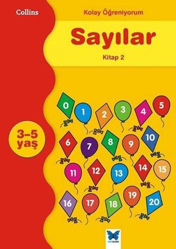 Mavi Kelebek Sayılar Kitap 2 - Mavi Kelebek - Image 1
