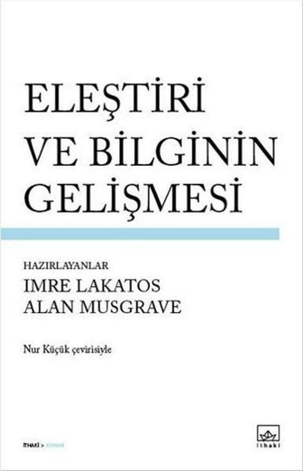 Eleştiri ve Bilginin Gelişmesi - İthaki Yayınları - Image 1