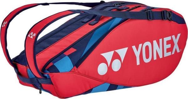 YONEX 92226 6lı Scarlet Kırmızı Tenis Çantası - Image 1
