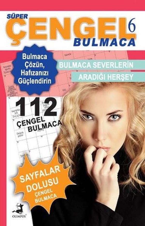 Süper Çengel Bulmaca 6 - Olimpos Yayınları - Image 1