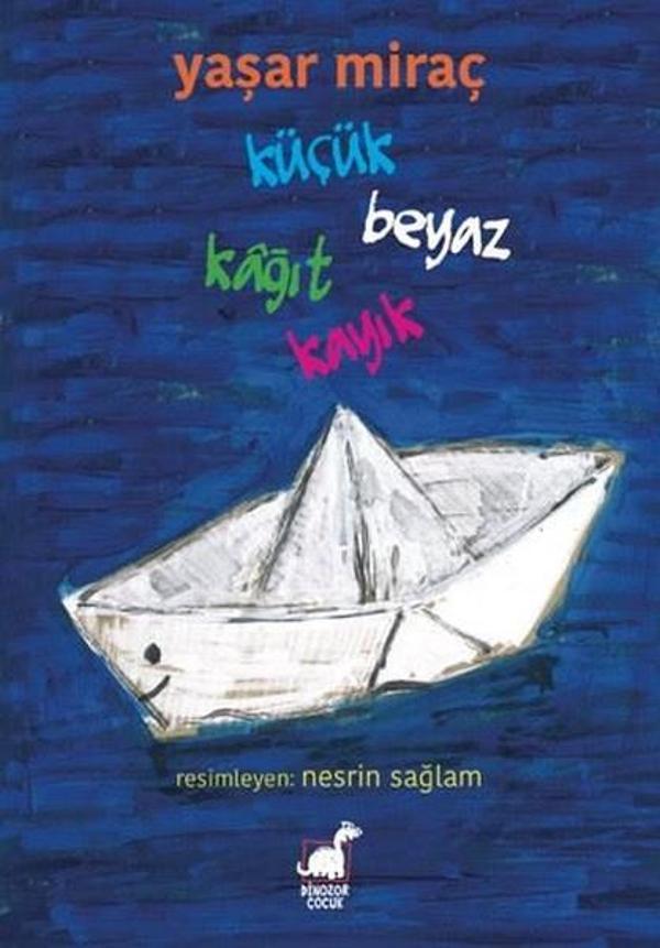 Küçük Beyaz Kağıt Kayık - Dinozor Çocuk - Image 1