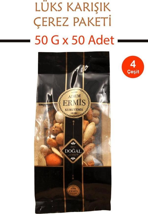 Kına Düğün Nişan Lüks Karışık Çerez Paketi  50 G x 50 Adet - Image 1