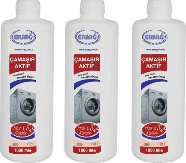 Ersağ Çamaşır Aktif 1000 Ml. * 3 Adet - Image 1