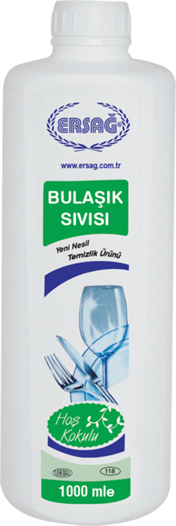 Ersağ Hoş Kokulu Bulaşık Sıvısı 1000 Ml. - Image 1