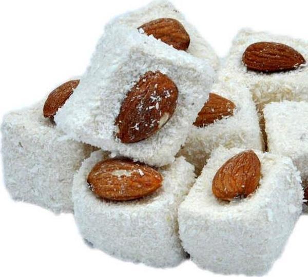 Kardeşler Şekerleme Basma Bademli Sultan Küp Lokum 2.5 KG - Image 1