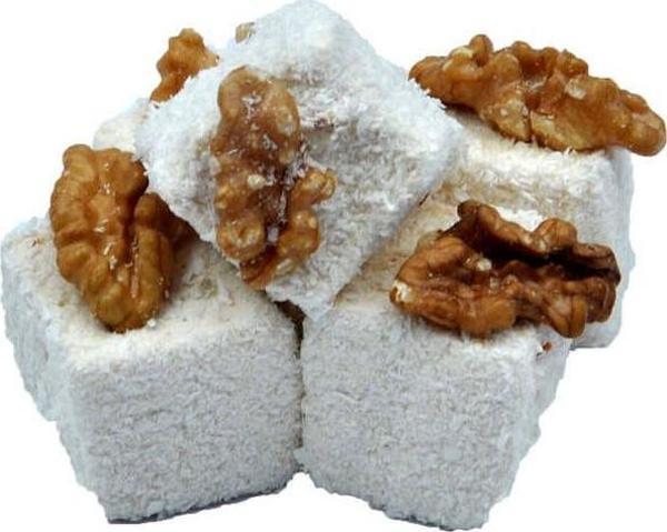 Kardeşler Şekerleme Basma Cevizli Sultan Küp Lokum 2.5 KG - Image 1