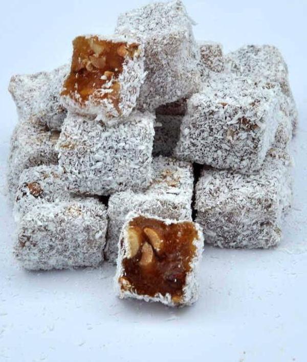 Kardeşler Şekerleme Fıstıklı Hindistan Cevizli Lokum 3 KG - Image 1