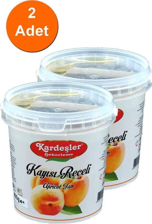 Kardeşler Şekerleme Kayısı Reçeli Kova 800 G x 2 Adet - Image 1