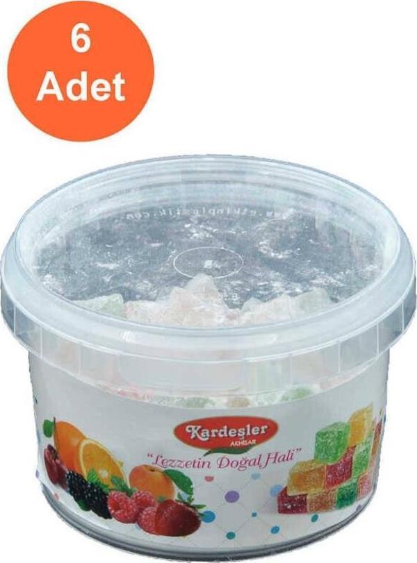 Kardeşler Şekerleme Meyveli Kuş Lokumu 150 G x 6 Adet - Image 1