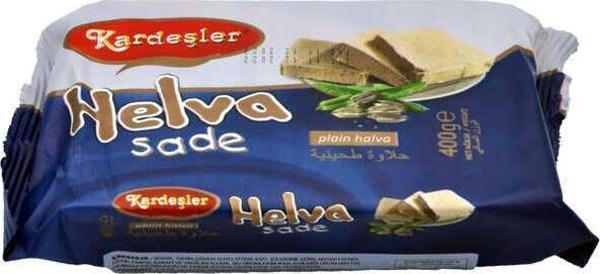 Kardeşler Şekerleme Sade Tahin Helva 400 G - Image 1