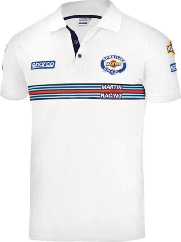 SPARCO MARTİNİ RACİNG BEYAZ T-SHIRT XXL BEDEN - Image 1