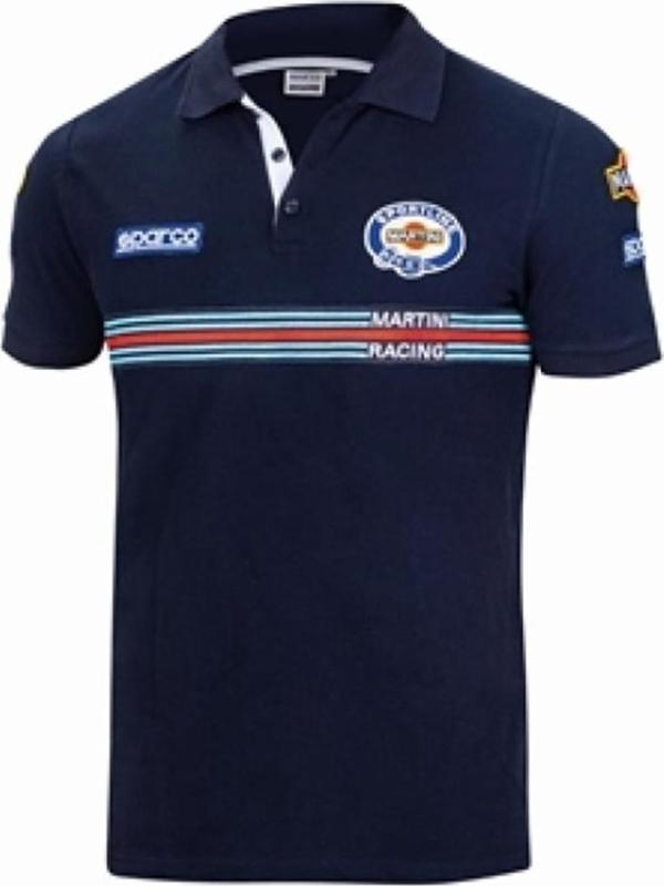 SPARCO MARTİNİ RACİNG LACİVERT T-SHIRT M BEDEN - Image 1
