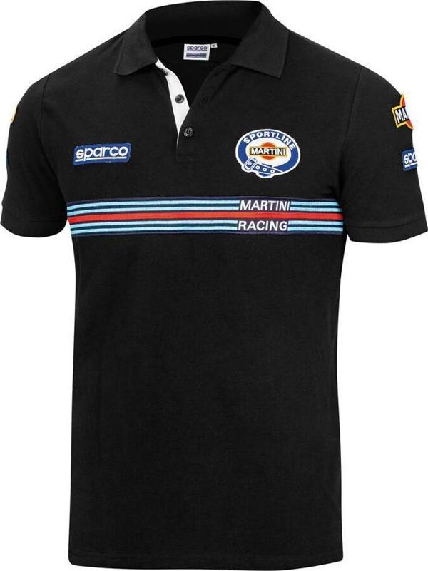 SPARCO MARTİNİ RACİNG SİYAH T-SHIRT M BEDEN - Image 1