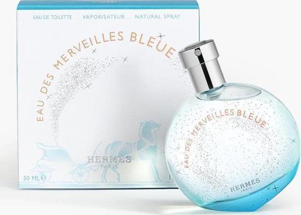 Hermes Eau Des Merveilles Bleue EDT 50 ml Kadın Parfüm - Image 1