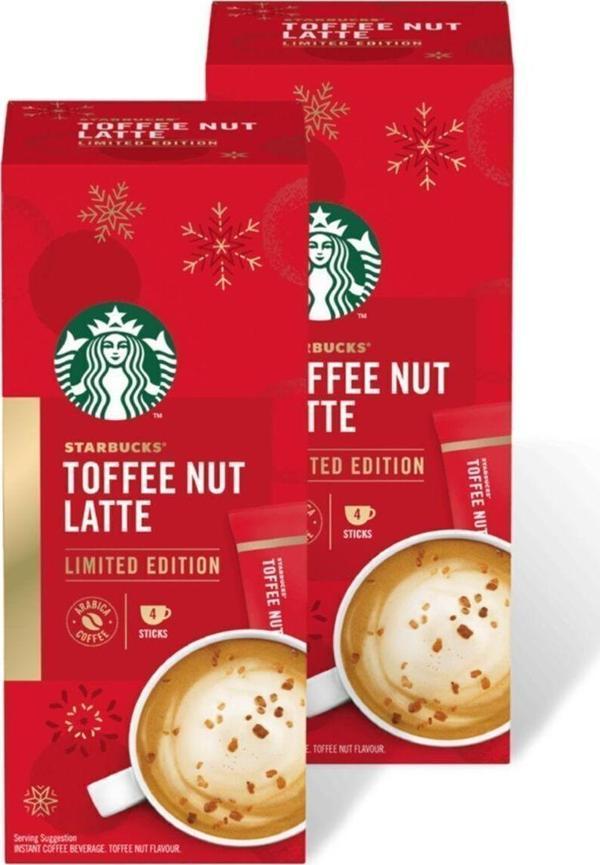 Starbucks Toffee Nut Latte Kahve Karışımı X 2 Kutu 8x21.5 gr - Image 1