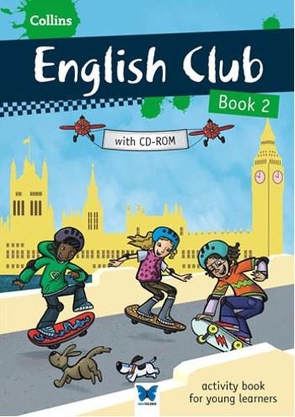 Collins English Club Book 2 - Mavi Kelebek - Image 1