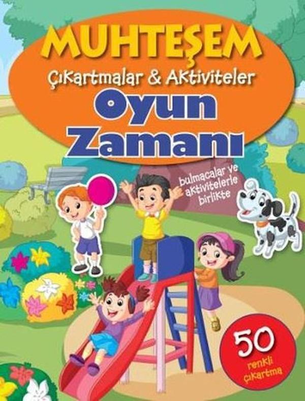 Muhteşem Çıkartmalar Aktiviteler-Oyun Zamanı - Parıltı Yayınları - Image 1