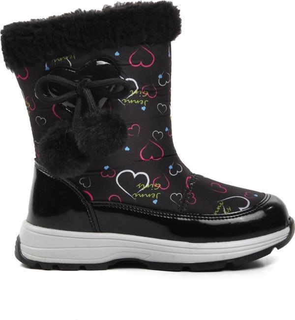 Pepino 1555-P Siyah İçi Polarlı Kız Çocuk Kar Botu - Image 1