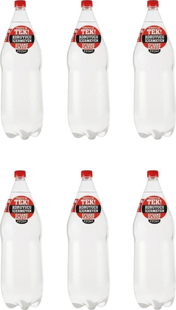 Uludağ Efsane Gazozu 2,5 lt x 6 Adet - Image 1