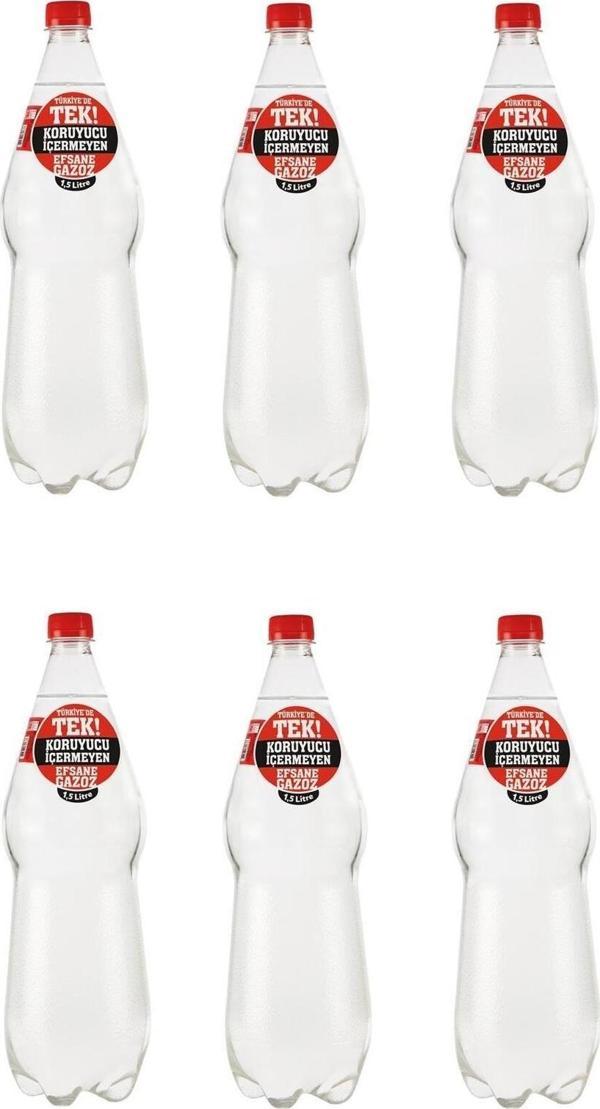 Uludağ Efsane Gazozu 1,5 lt x 6 Adet - Image 1
